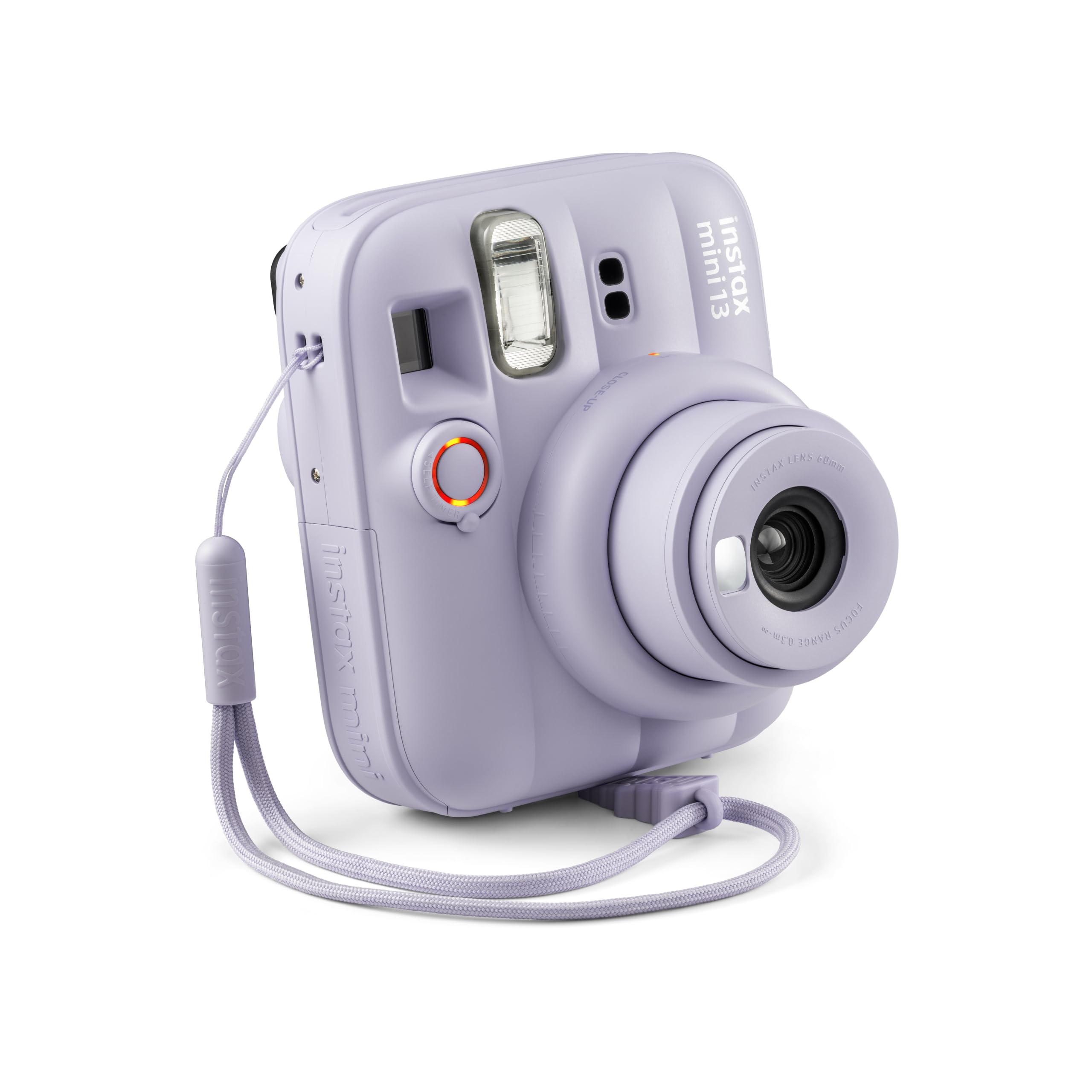 Fujifilm instax mini 13 Dreamy Purple, Fotocamera Istantanea Ibrida | Specchietto Selfie e Modalità Autoscatto, Esposizione Automatica, Flash Integrato, Design Pop, Dimensioni Stampa 86mm x 54mm