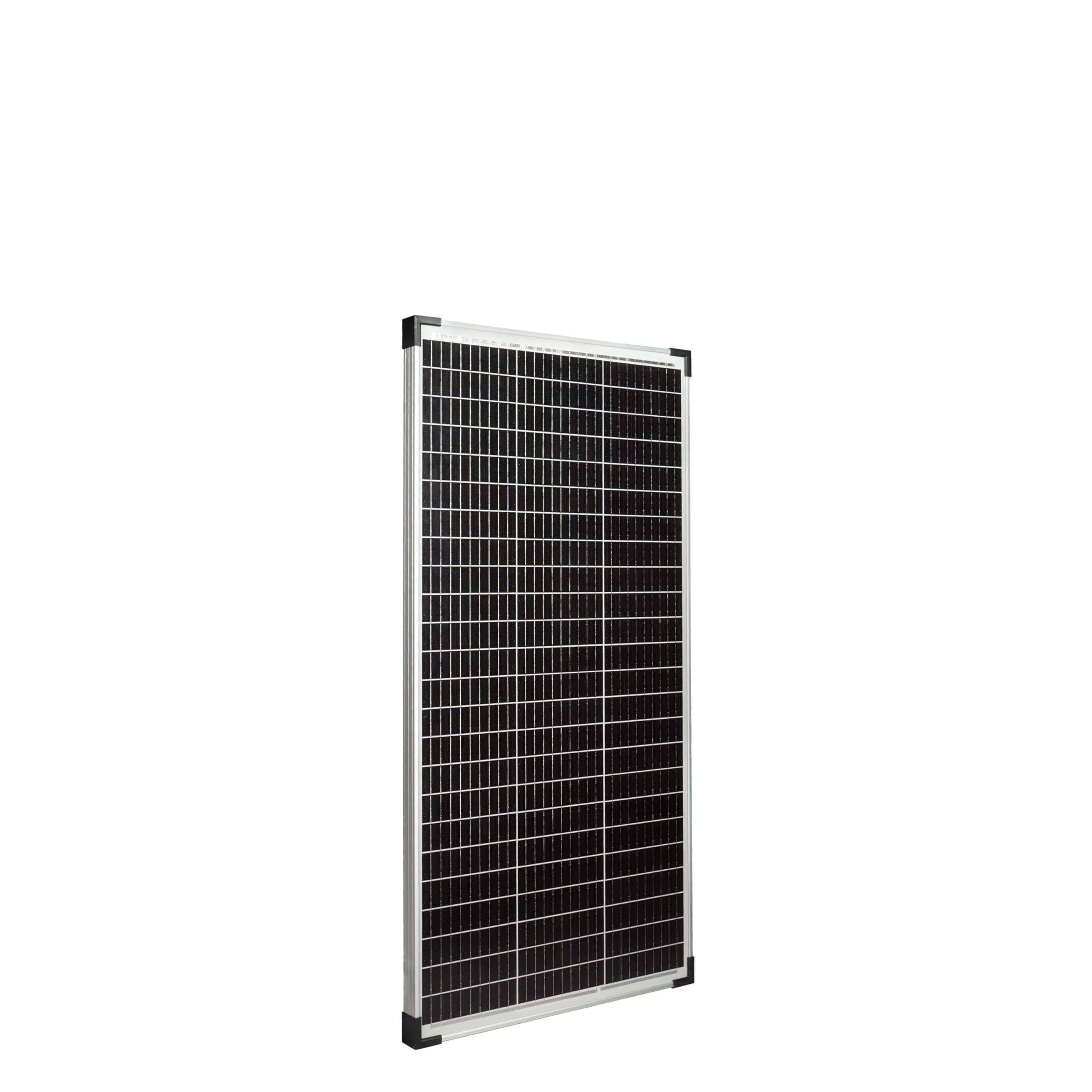 SOLA Frame Mono - monokristalline Solarmodule für Wohnmobil, Garten oder Inselanlagen (100 W)