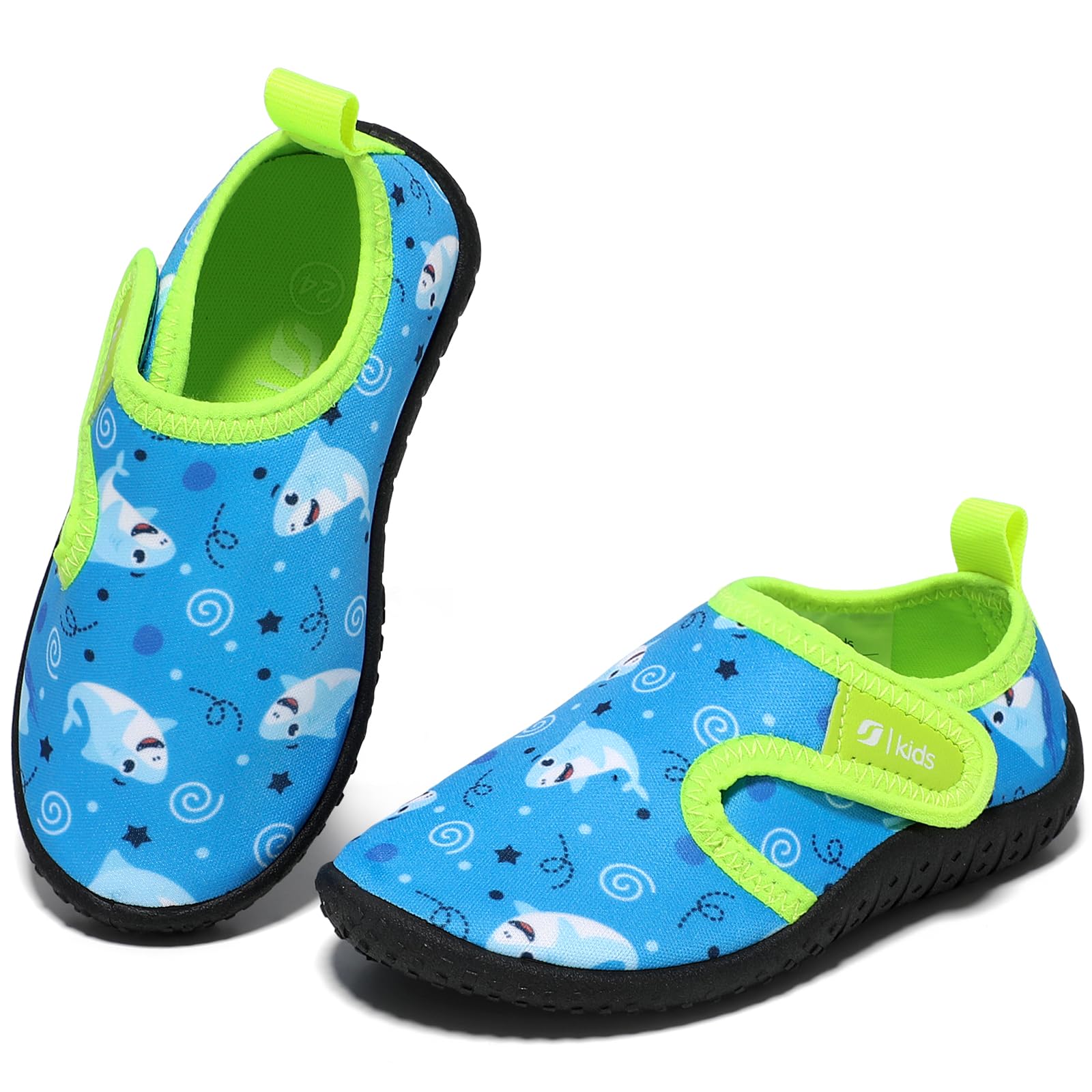 STQ KIDS Escarpines Niño Cangrejeras Niño Ligero Zapatos de Agua Flexible Transpirable Secado Rápido Calcetines para Piscina EU20-28
