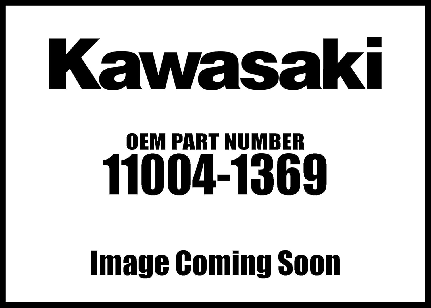 Kawasaki 2000-2005 Ninja Zx-12R Head Gasket 11004-1369 New Oem