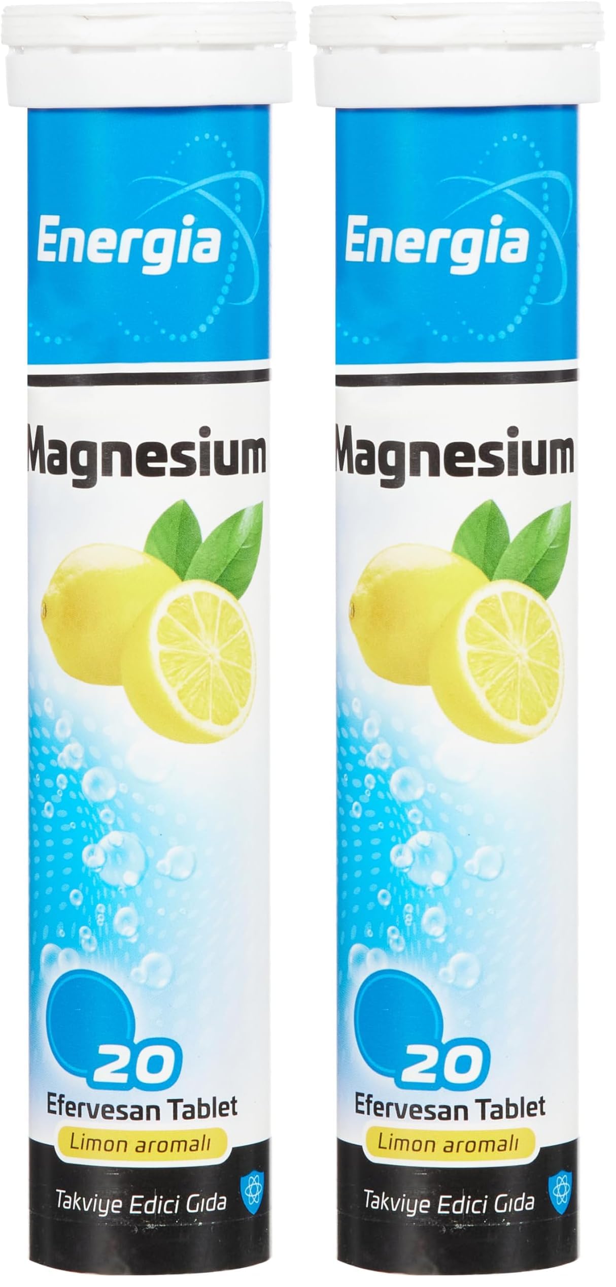 Energia Magnezyum 20 Efervesan Tablet (2 paketi)