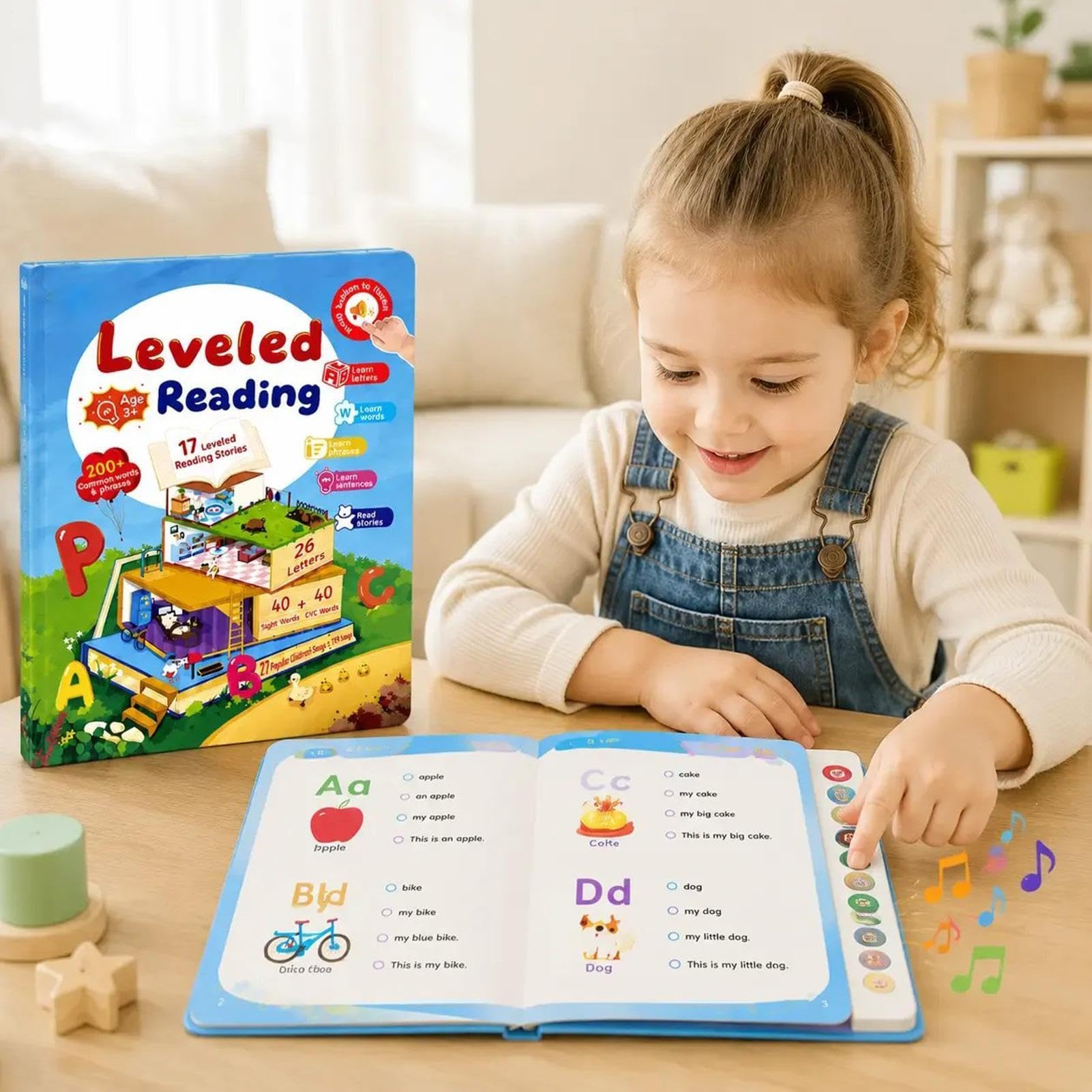 Albums Parlants pour Livre Audio Éducatif Précoce | Livres Interactifs À Lire Au Pour Garçons Préscolaire Maternelle Crèche Trajets En Voiture Maison Temps De Jeu Anniversaire