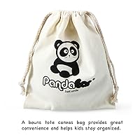 Vista 6 de PandaEar Auriculares con cancelación de ruido para bebés de 0 a 3 años Orejeras de protección auditiva para bebés, color azul