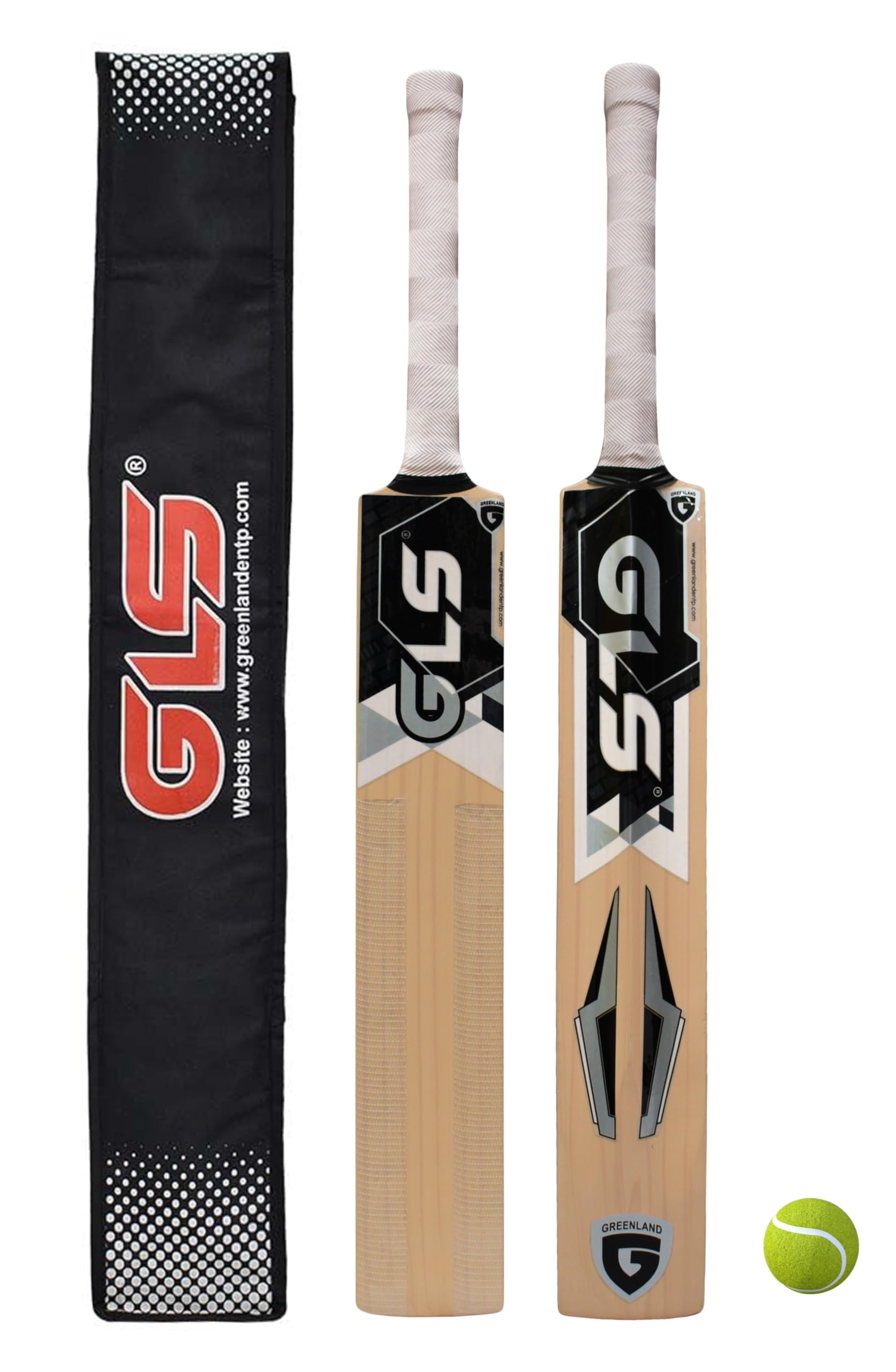 GLS Slogger Cricket Tennis Full Size with Free Tetron Cover and Tennis Ball Poplar Willow Cricket Bat (B0DGV592HT) Amazon Price History, Amazon Price Tracker