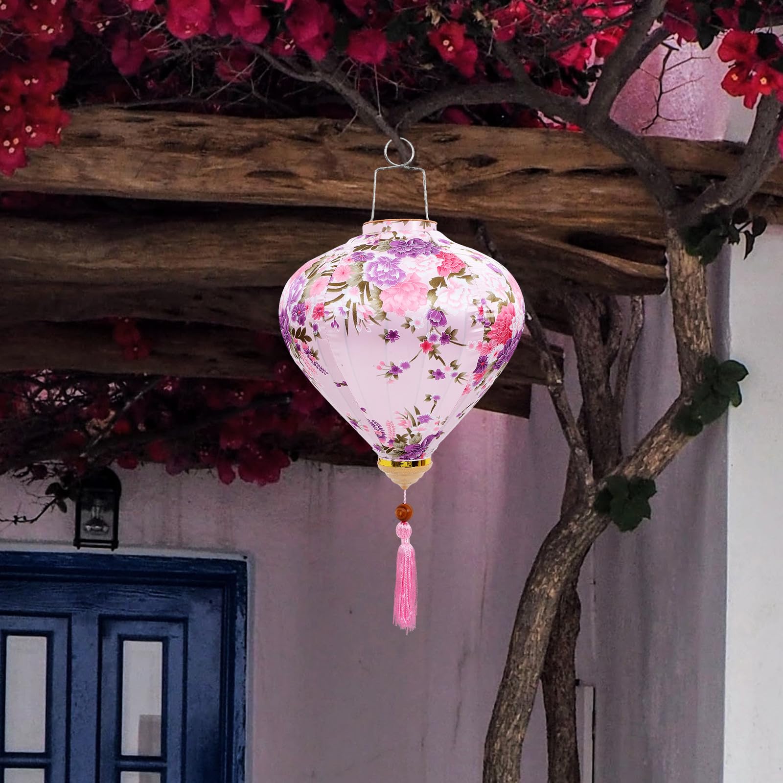 Lanterna Decorativa da Appendere, Stile Asiatico Festivo