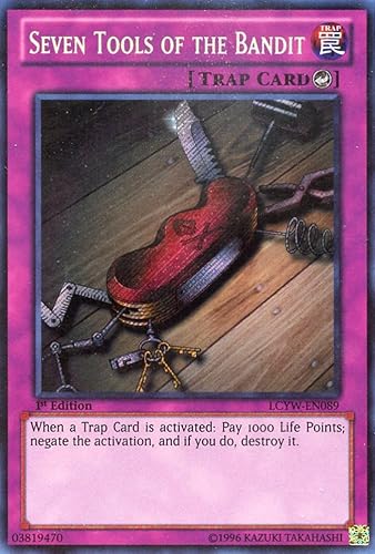 YU-GI-OH! - Siete herramientas del bandido (LCYW-EN089) - Colección Legendaria 3 Mundo de Yugi - 1 Edición - Secret Rare