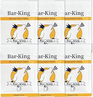 Bar-King Beer Line Cleaner - 6 Individual Cleaning Packets