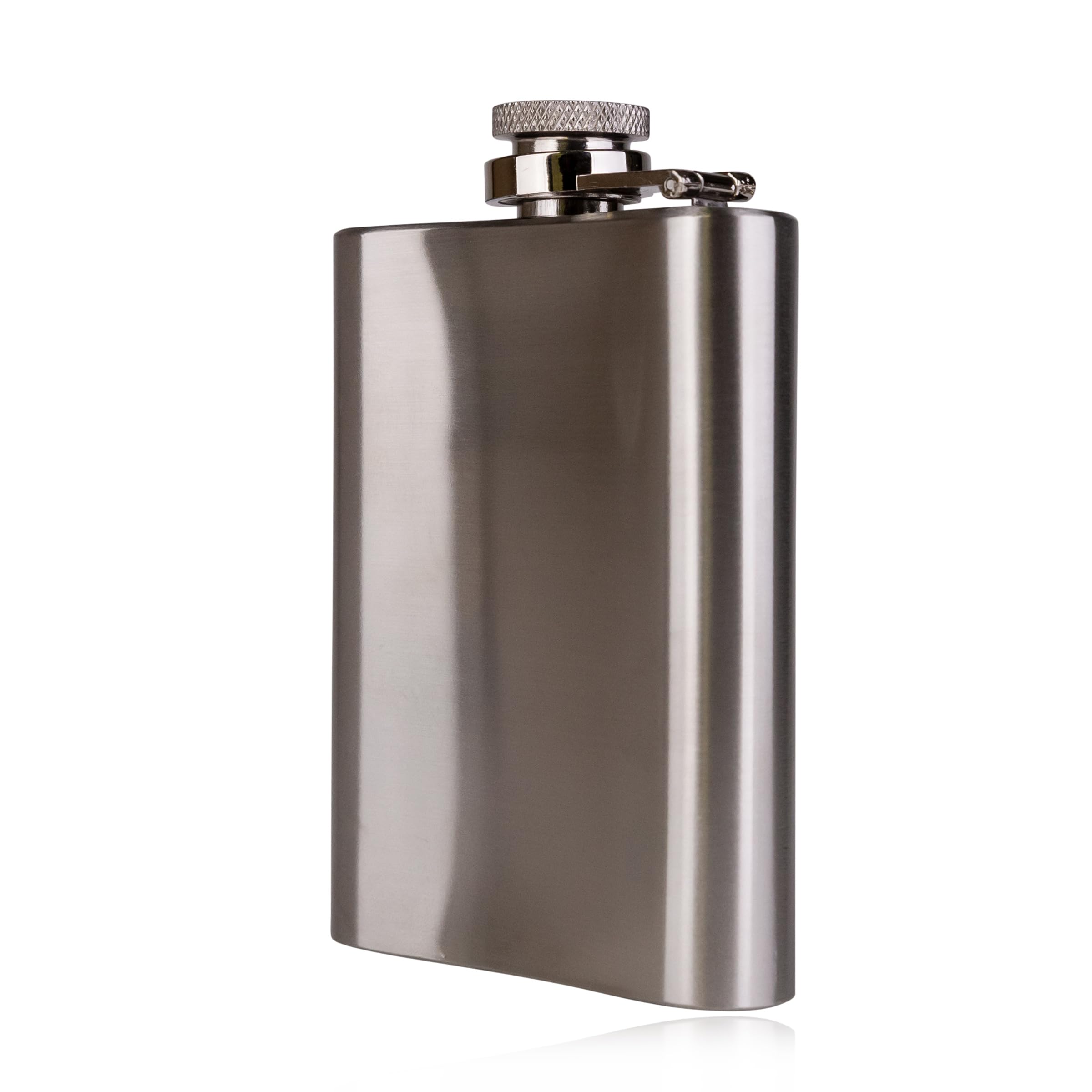 Accentra MEN'S COLLECTION zestaw upominkowy dla mężczyzn, piersiówka ze stali nierdzewnej, żel do kąpieli i żel pod prysznic 60 ml w pudełku prezentowym z papieru typu kraftowego, brązowo-czarny
