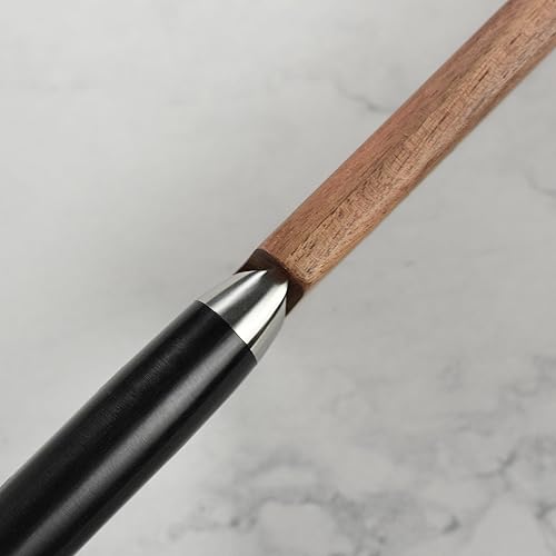 Miniatura 6 de Enso Cuchillo de chef grande con funda, fabricado en Japón, serie HD, VG10, acero inoxidable de damasco, hoja de 9.5 pulgadas con cubierta Saya