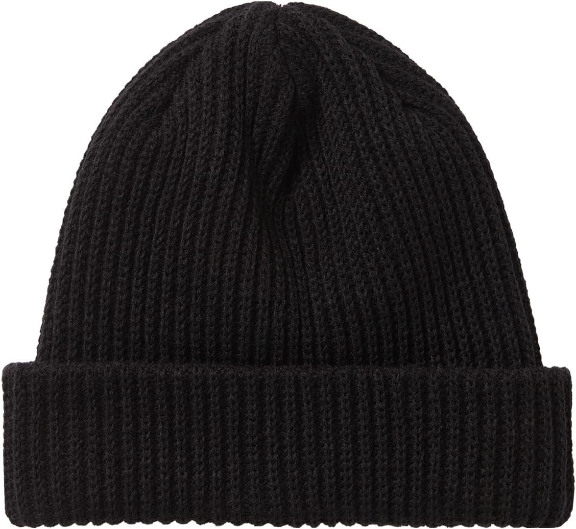 O'NEILL Men's Folded Cuff Beanie Hat - Comfortable and Casual Winter Knit Hats for Men for Cold Weather