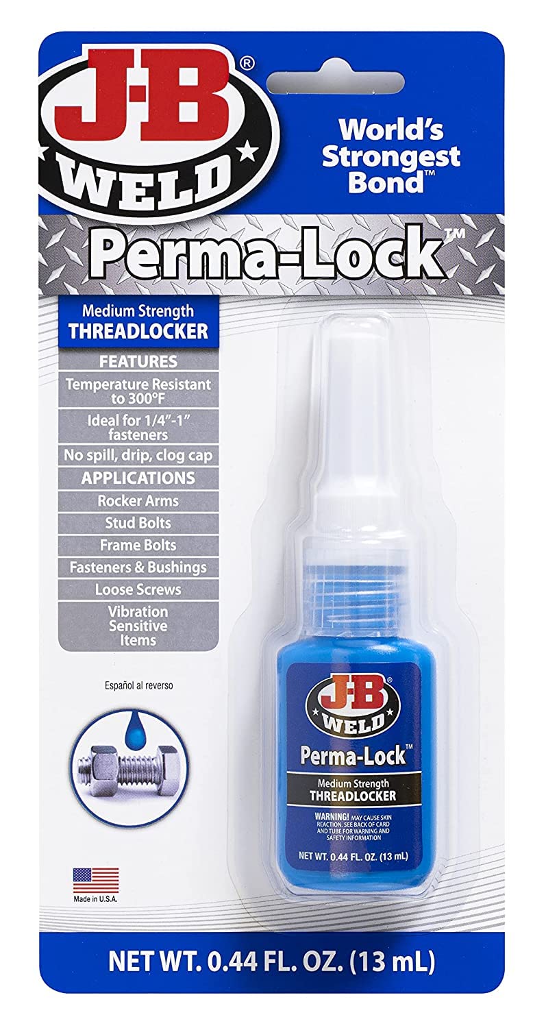 24213 Perma-Lock Medium Strength Threadlocker - Blue - 13 ml