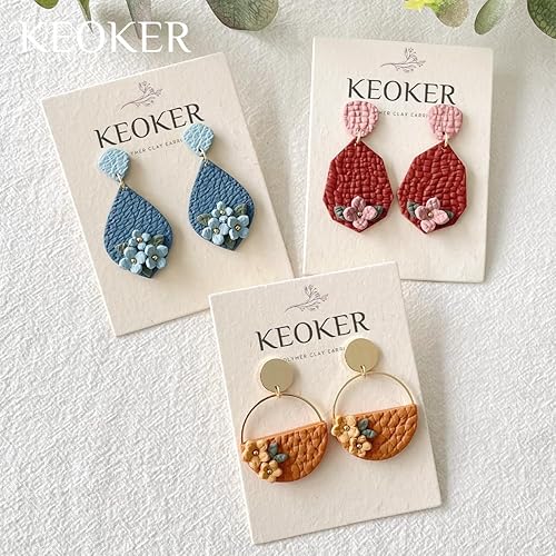 Miniatura 6 de KEOKER Rodillo de textura de cuero para arcilla polimérica, rodillo de textura de cuero de arcilla polimérica, rodillo de textura de arcilla