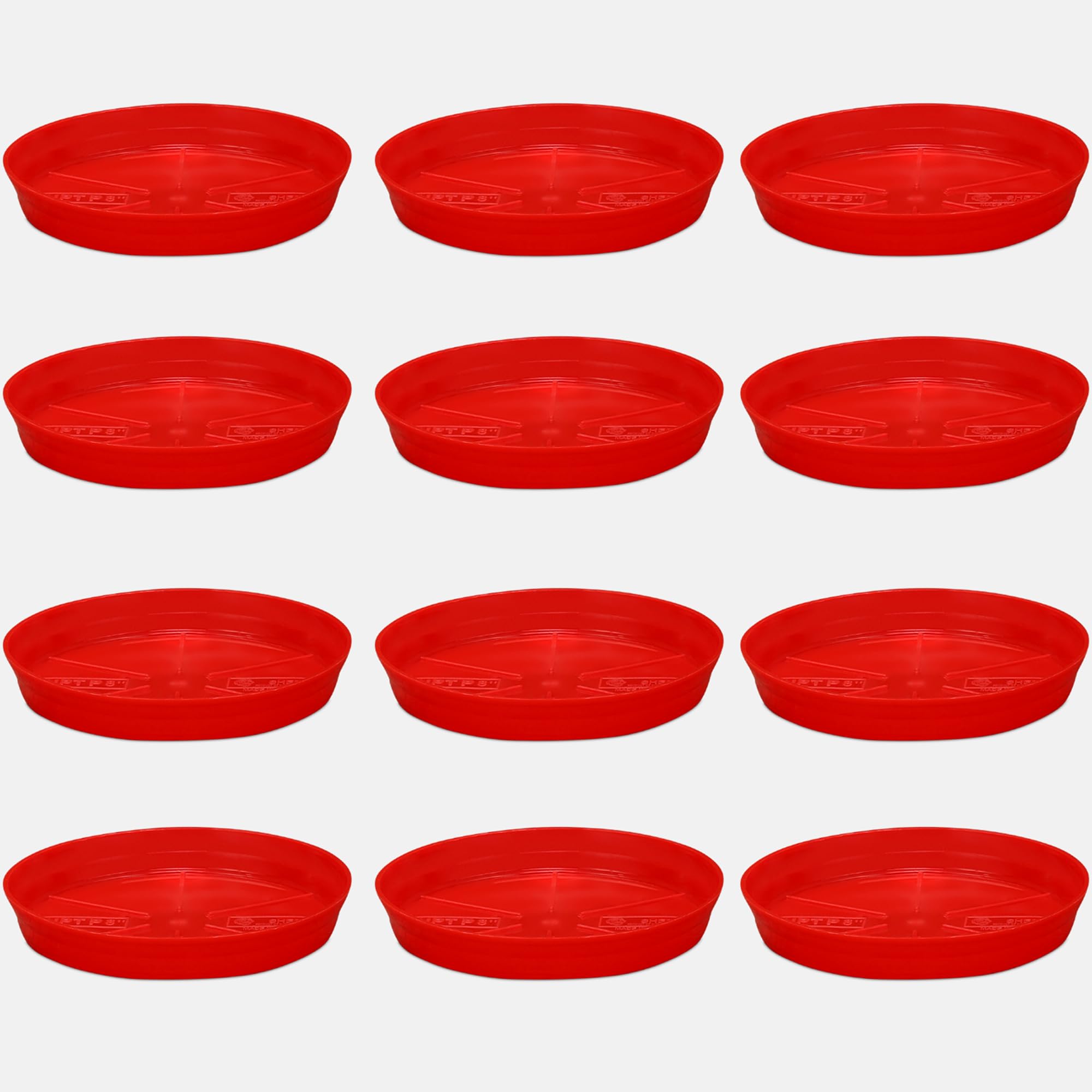 Yuccabe Italia Shera Planter Under Plates - 6 Pack -18