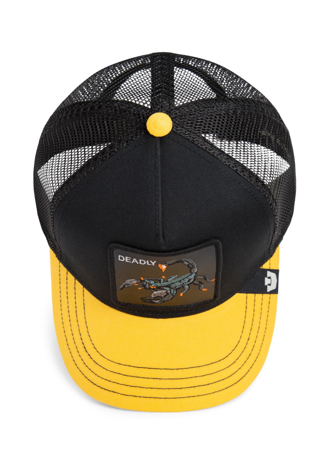 Goorin Bros. Trucker Cap Deadly Void czarno-żółta, rozmiar: OneSize