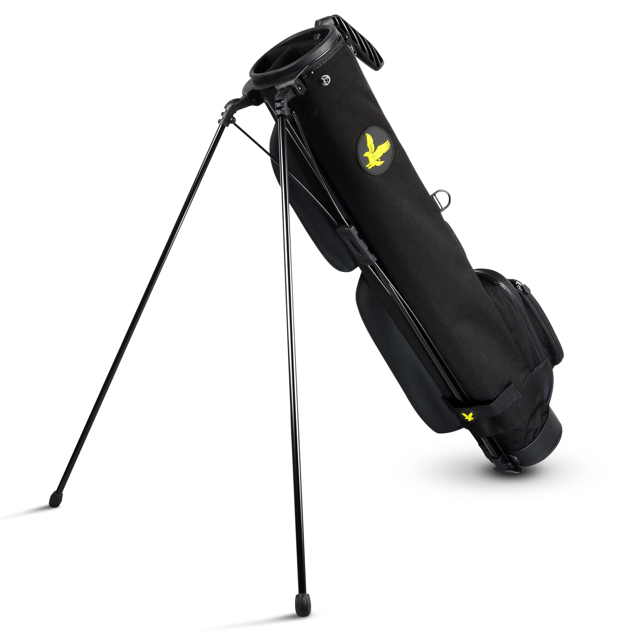 Lyle and Scott Gleneagle - Sacca da golf leggera da uomo con divisore a 3 vie, tasca termica fresca, manico resistente, supporto retrattile, cinghia imbottita, borsa da golf