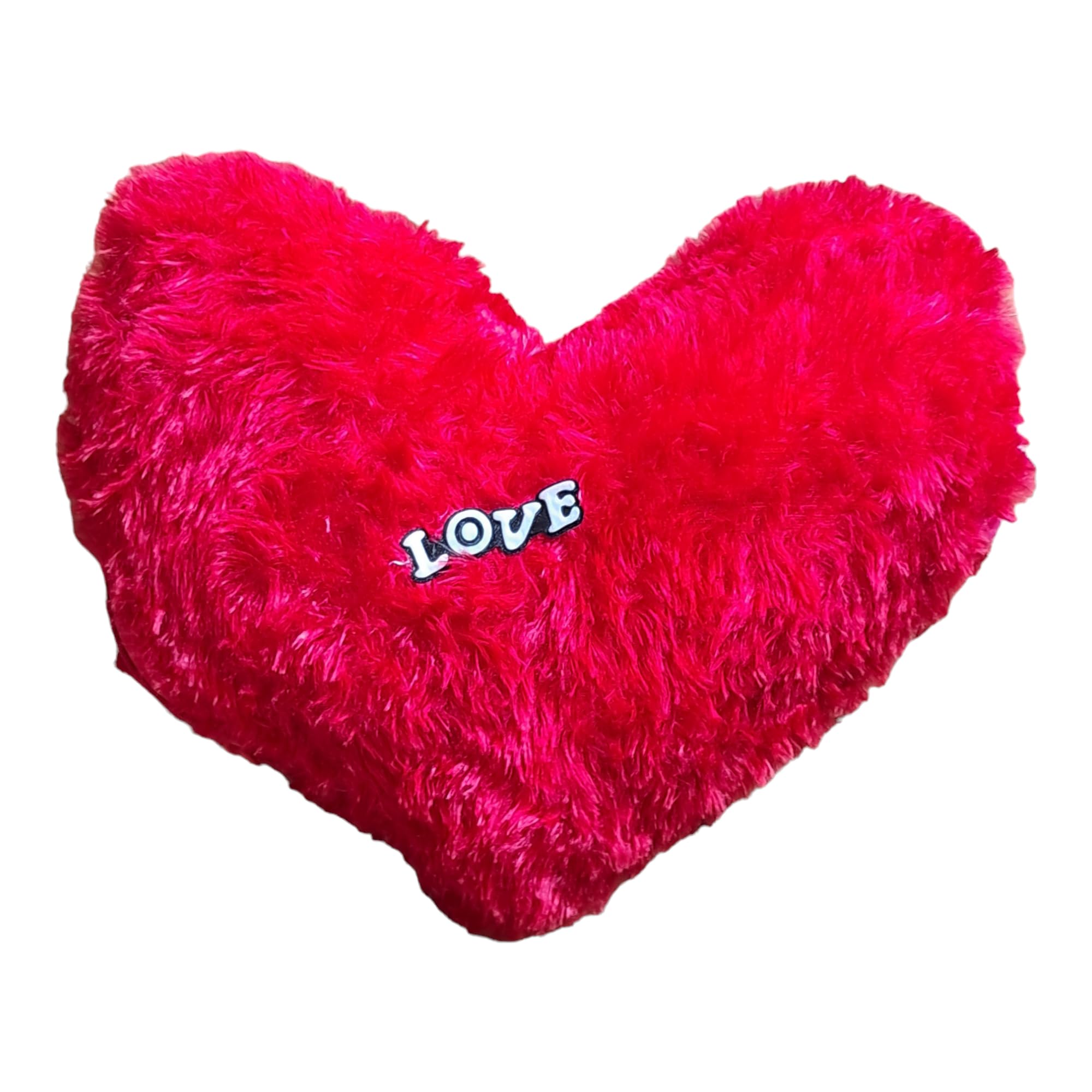 Big Heart Shape 42cm Love Pillow Super Soft Cushion Stuffed Toy Gift Valentines Day/Lovers Day/Anniversary/Propose/Girl Friend Boy Friend/Friends (Color : Red)