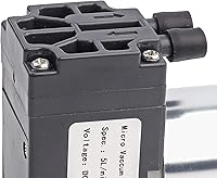 Vista 7 de Walfront Mini bomba de vacío DC 12V 120kpa Bomba de aire de vacío 5L/min Bomba de succión de compresor de aire de diafragma con soporte