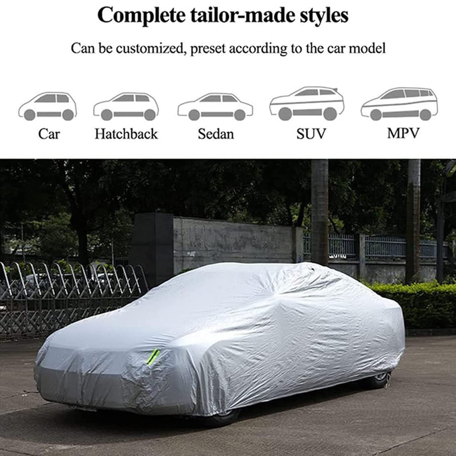 Copertura per Auto Completamente Automatica con Telecomando, tettoia Parasole a Prova di Sole Posto Auto Coperto Mobile Completamente Automatico, Protezione dell'automobile,Car