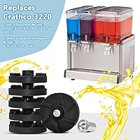 Vista 2 de Impulsor magnético estándar 3587, carcasa de rodamiento estándar 3220 Mcx, compatible con máquinas de bebidas Grindmaster Crathco