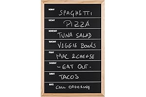 Chalkboard Weekly Calendar Planner