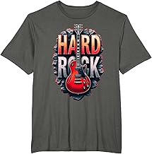 Hard Rock and Rock Hard. I Love Rock 'n Roll. T-Shirt
