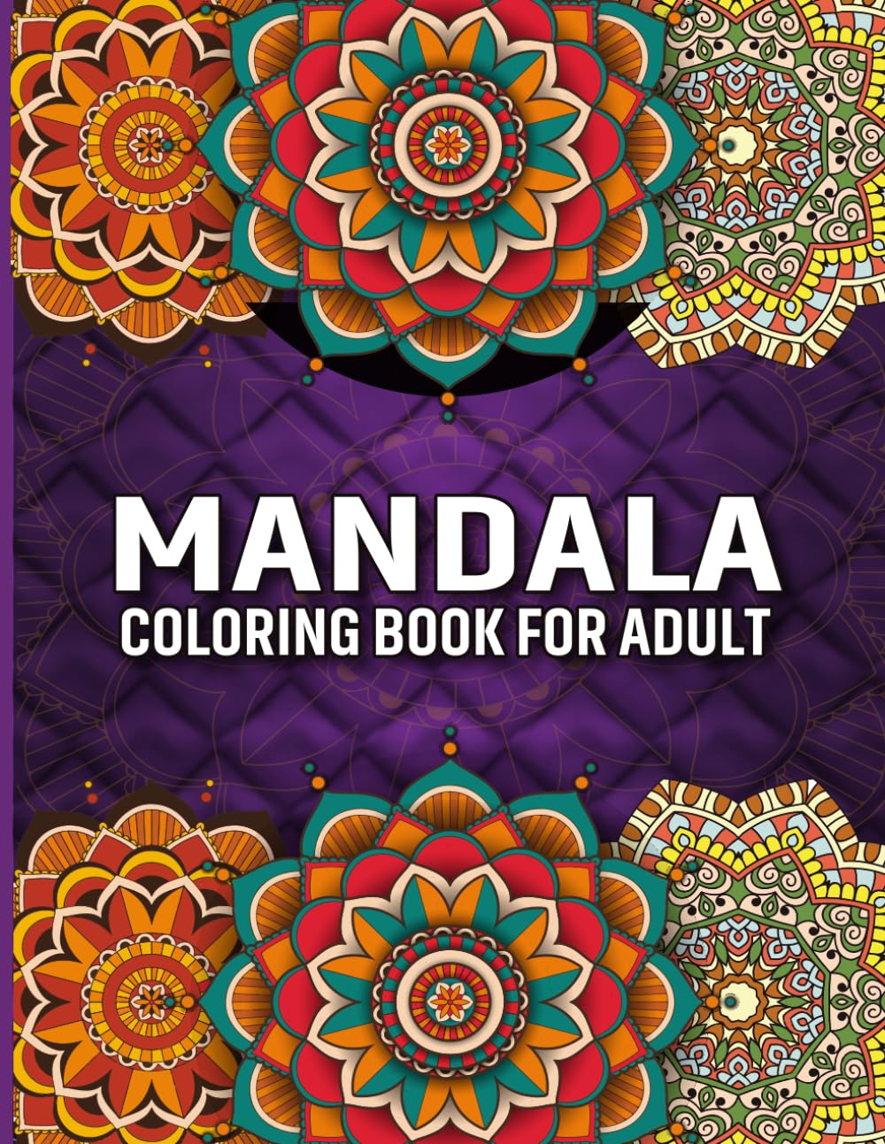 Mandala Color by Number Coloring Book for Adults: Mandala Art Large Print Easy Mandala Coloring Book For Kids, Adults, Seniors And Beginners, Stress ... With Fun, Easy, And Relaxing Coloring Pages.