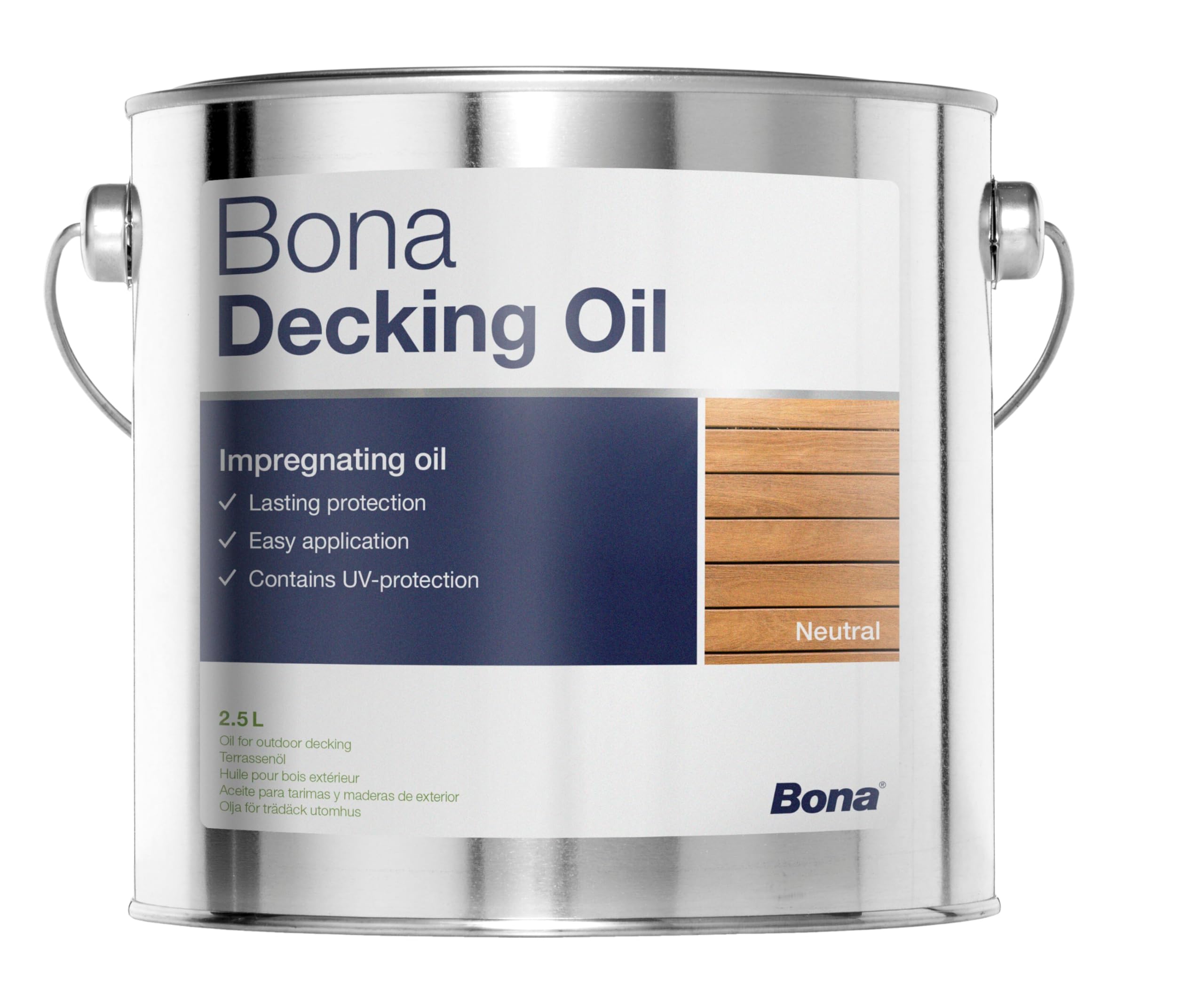 Bona decking huile 2,5 l de teck