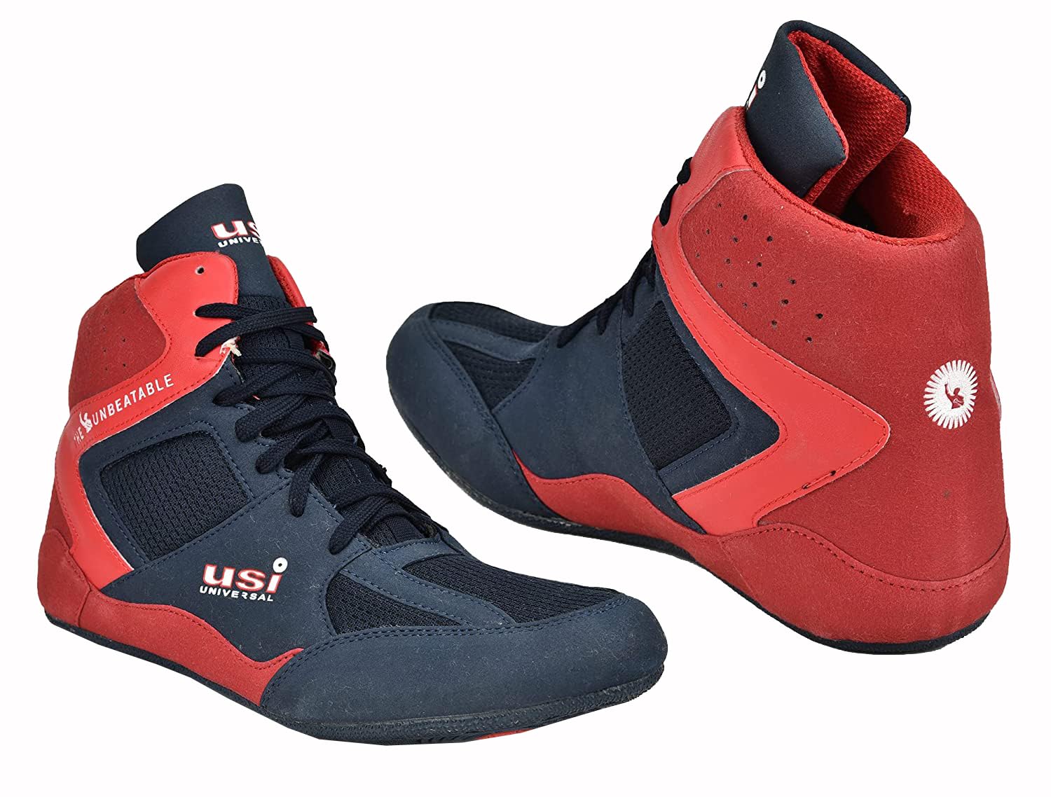 USI UNIVERSAL 701W Wrestling Shoes, Comferto Sports Shoes for Wrestlers for Men & Women with Pu Suede, Mesh & Rubber Construction-image-23
