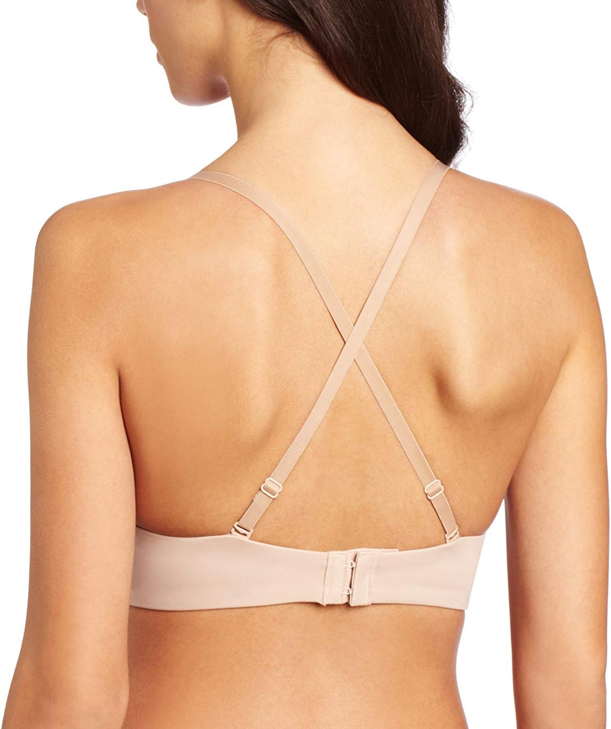 ToBeInStyle Women’s Deep Plunge U-Shaped V-Bra Convertible Supportive w/Padded Cups & Low Open Back - Image 3