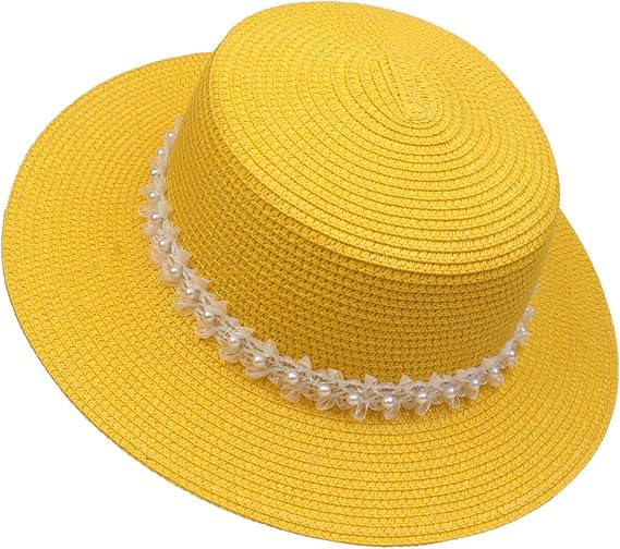 Amazon Jk Home麦わら帽子 ストローハット かわいい 軽い 小顔効果 折りたたみ帽子 カジュアル 旅行 デート 海 ビーチ リゾート ガーデニング 便利 日よけ 大人かわいい ハット 通販