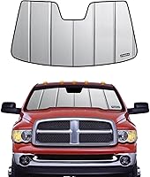 Vista 7 de Parasol para parabrisas Ram 2500/3500/4500/5500 2019-2025 con sensor de 5 pulgadas de ancho para ventana delantera, protección