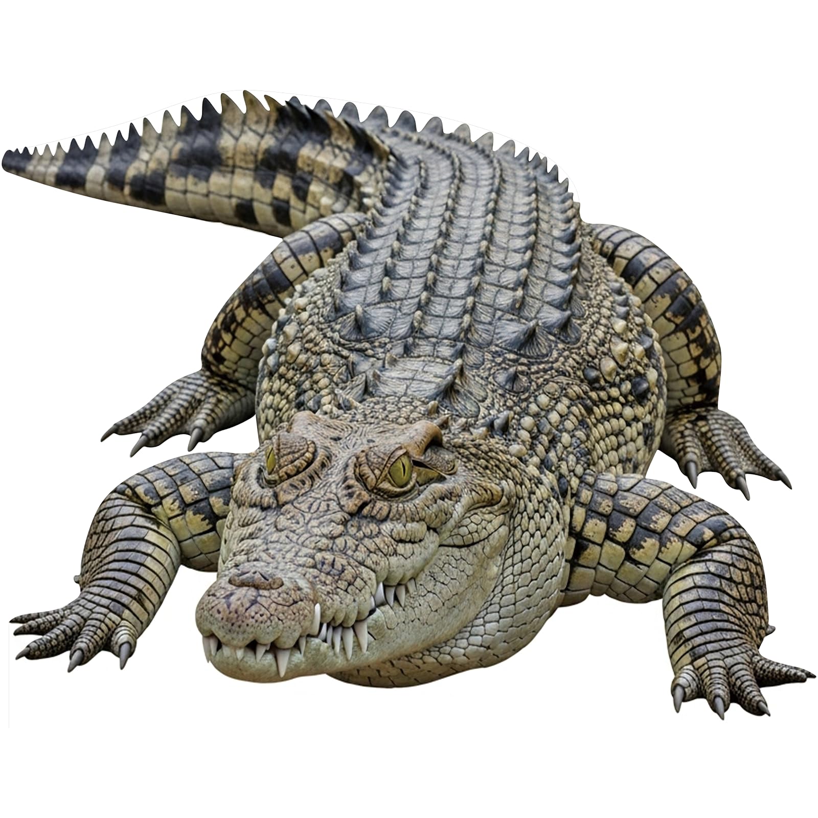 Crocodile 6FT Life Size Cardboard Cutout, Animal Standup, 1 PC