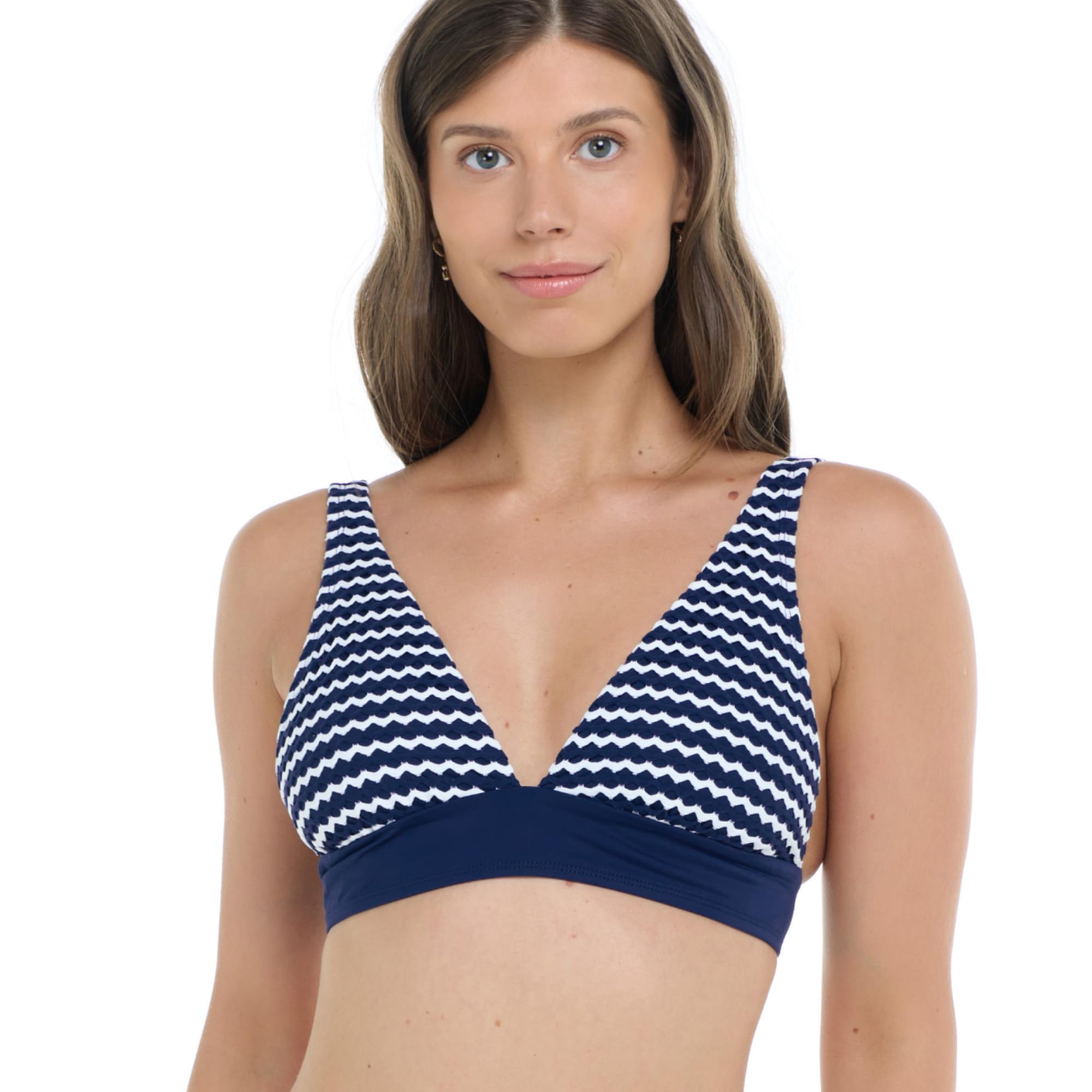Skye Women's Standard Isabella Wide Band Triangle Bikini Top Swimsuit