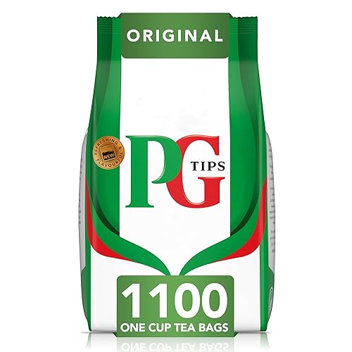 Miniatura 3 de PG Tips Bolsas de té originales de una taza (paquete de 1, total 1100 bolsas de té)