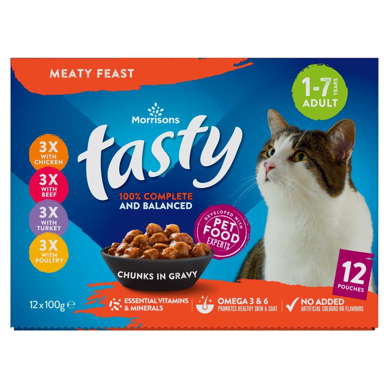 Morrisons Meat Selection in Gravy, 1200 g