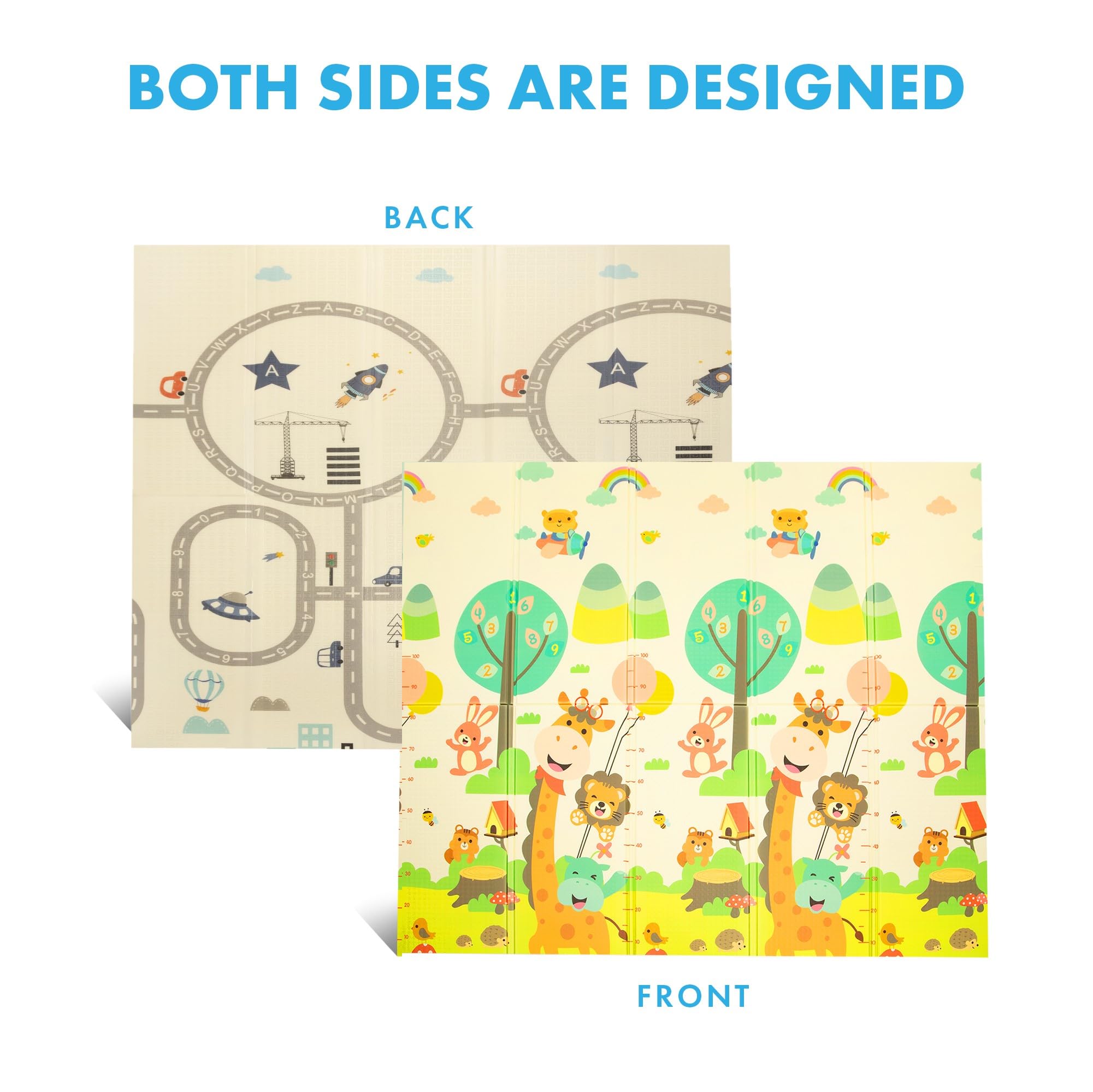 Trendcool Alfombra Bebe Acolchada Plegable. Colchoneta Bebe Suelo. Suelo Goma Eva 1,8/1,5x2m. l. (Small 1,5 m) — view 4