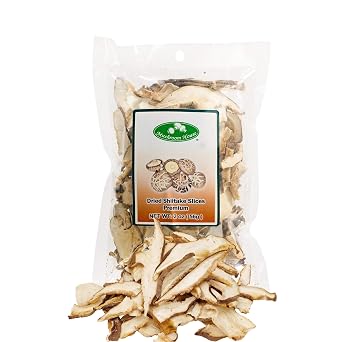 Mushroom House MUSI1 Mushroom House Dried Shiitake Mushroom Slices, 2 Oz