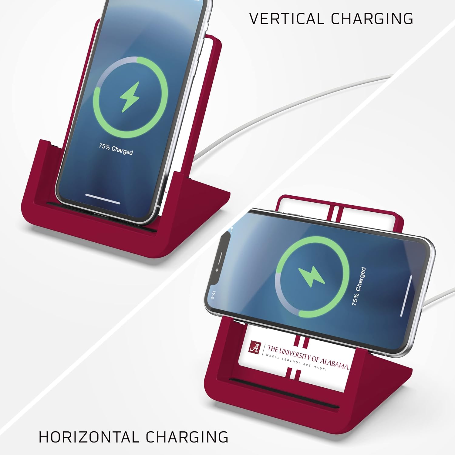 SOAR NCAA Cell Phone Wireless Charging Stand V.4