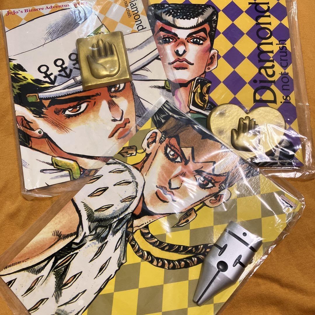 Amazon.co.jp: ジョジョ 岸辺露伴 バッヂ 3種セット 空条承太郎