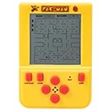 Pac-Man Mini Arcade Keychain – Handheld LCD Game with Classic PAC-Man Gameplay & Sounds, Retro Portable Gaming Toy, Official PAC-Man Collectible by Fizz Creations.