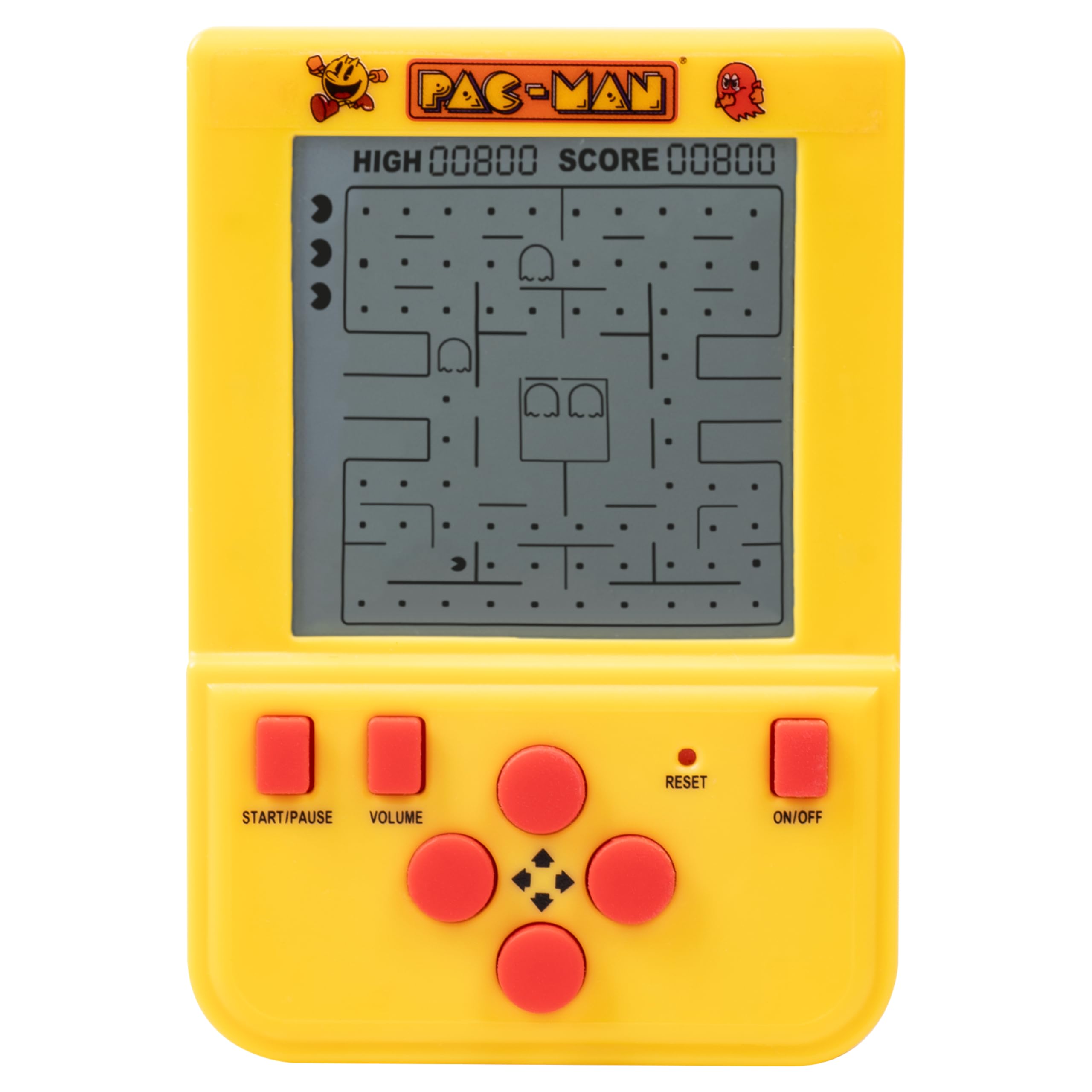 Amazon.com: Pac-Man Mini Arcade Keychain – Handheld LCD Game with
