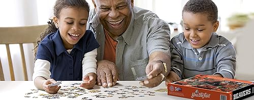 Miniatura 2 de YouTheFan - Rompecabezas serie retro NCAA Oregon State, 500 piezas, colores del equipo, grande
