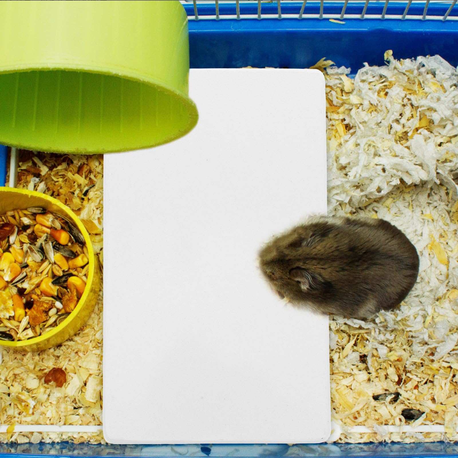 OUNONA Kühlmatte aus Marmor für Kleine Haustiere Wie Kaninchen und Meerschweinchen Hitzeabsorbierend und Leicht zu Reinigen für Sommer im Innenbereich