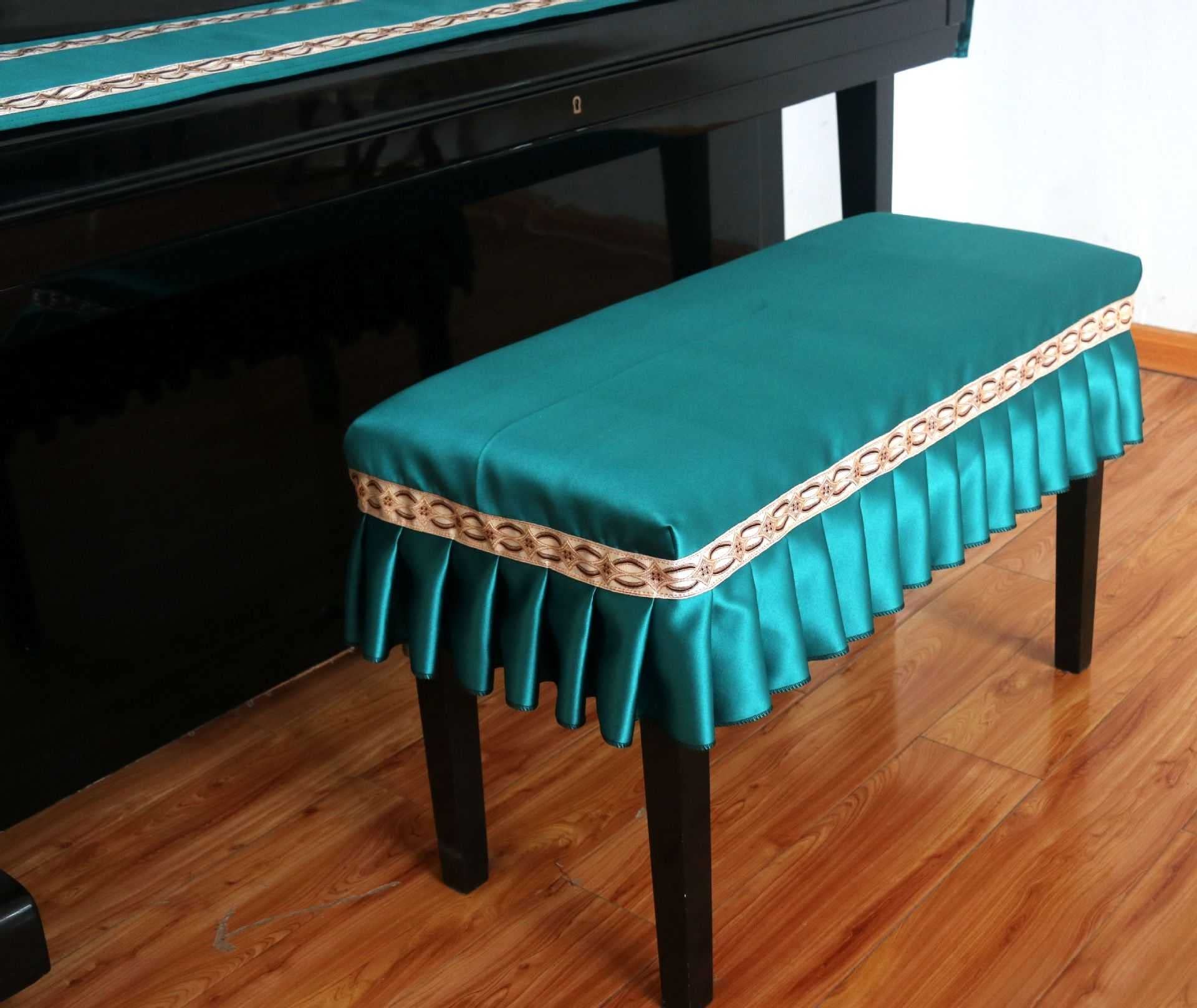 Staubdichte Klavierabdeckung, Flügelabdeckung, Flügelabdeckung, Klavierabdeckung, Staubdichte Klavierabdeckung, Dreiecksabdeckung, Schützend/Double Stool Cover|Type 180