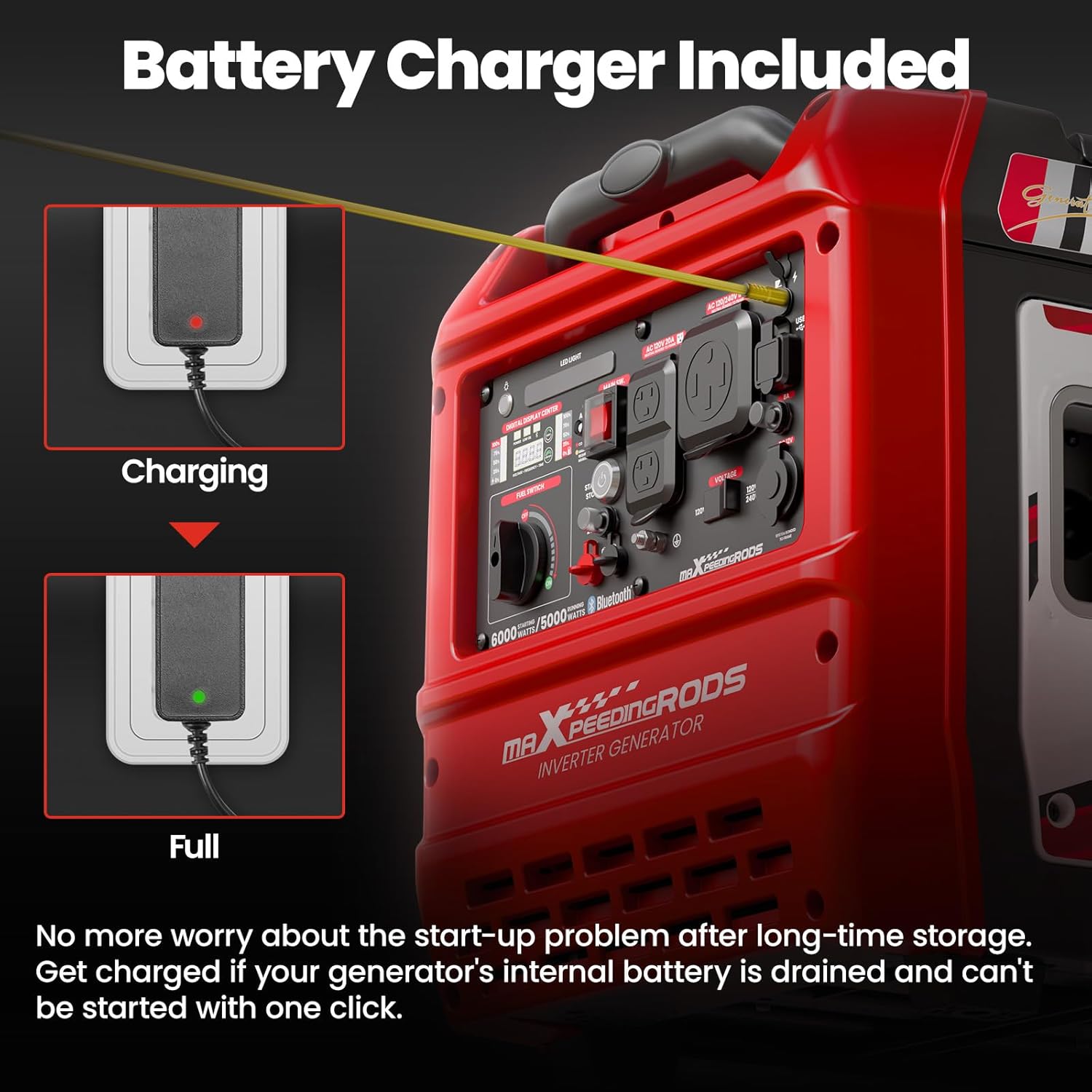 Adding oil to maXpeedingrods MXR6000GT Generator