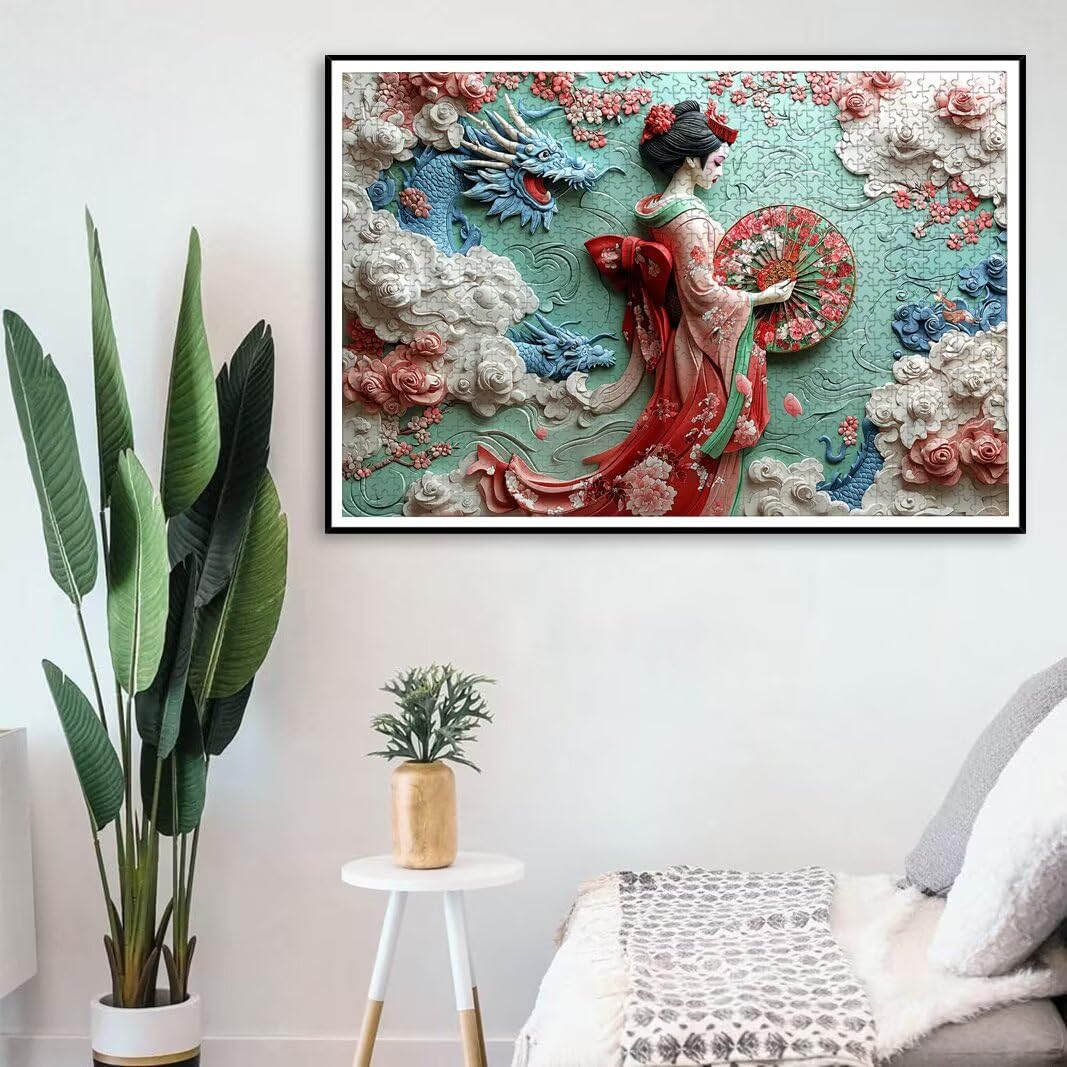 Puzzle Giappone, Puzzle 5000 Pezzi Adulti per Decor, Regalo Donna -8440