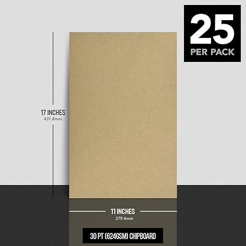 Miniatura 10 de ChipboardCartón Peso Medio aglomerado Hojas25por paquete.