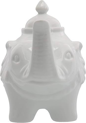 Miniatura 2 de BIA Cordon Bleu Tetera elefante de 28 onzas, color blanco (901194S1SIOC)