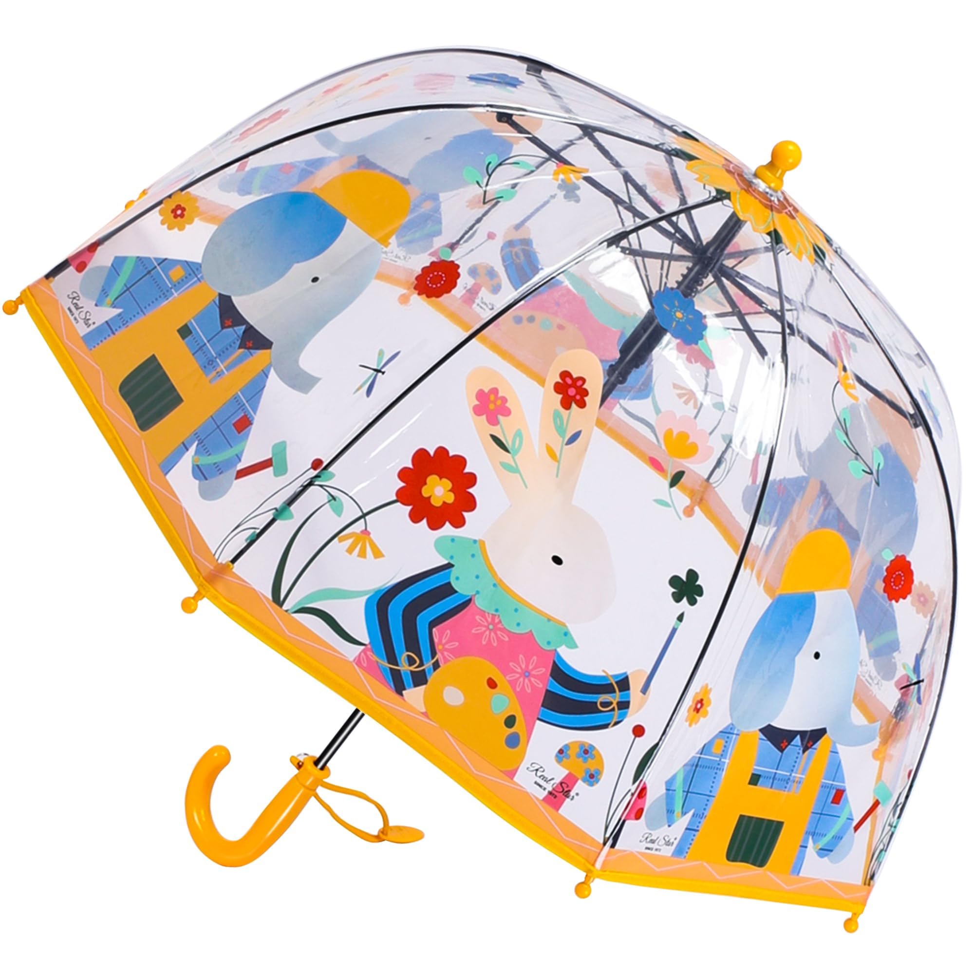 Generisch Kinder Clear Bubble Regenschirm Transparente Kuppe