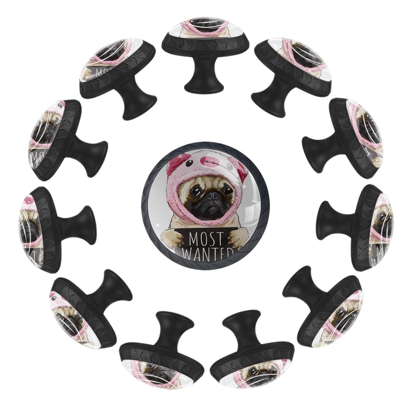 Boutons de tiroir carlin 35mm en lot de 12 pour commode enfant